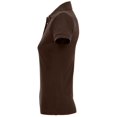 thumbnail image 3 of SOLS- Polo de manga corta Prime para mujer (Chocolate), 3 of 3