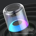 thumbnail image 4 of Smart colorful lights Bluetooth speaker home card subwoofer high volume and high quality wireless music entertainment device, 4 of 13