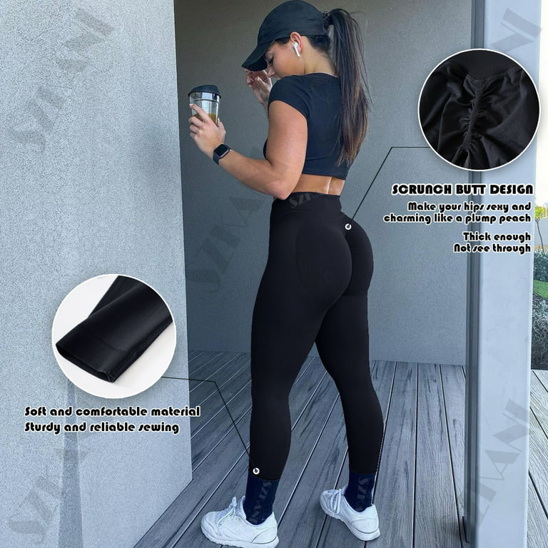 DIY Scrunch butt leggings on a budget
