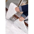 thumbnail image 3 of Tenis Sneakers con brillos Casual para Mujer Berness Dolly White, 3 of 4