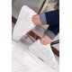 thumbnail image 3 of Tenis Sneakers con brillos Casual para Mujer Berness Dolly White, 3 of 4