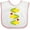 White and Pink, variant on Inktastic Corn Lover Corn on the Cob Boys or Girls Baby Bib