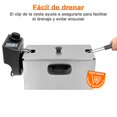thumbnail image 4 of Freidora El&eacute;ctrica de Aceite 4L, Freidora de Papas Francesa con Tapa y Canasta Acero Inoxidable 1400W, Control de Temperatura Ajustable, Colador de Cesta y Divisor Extra&iacute;ble para, 4 of 7