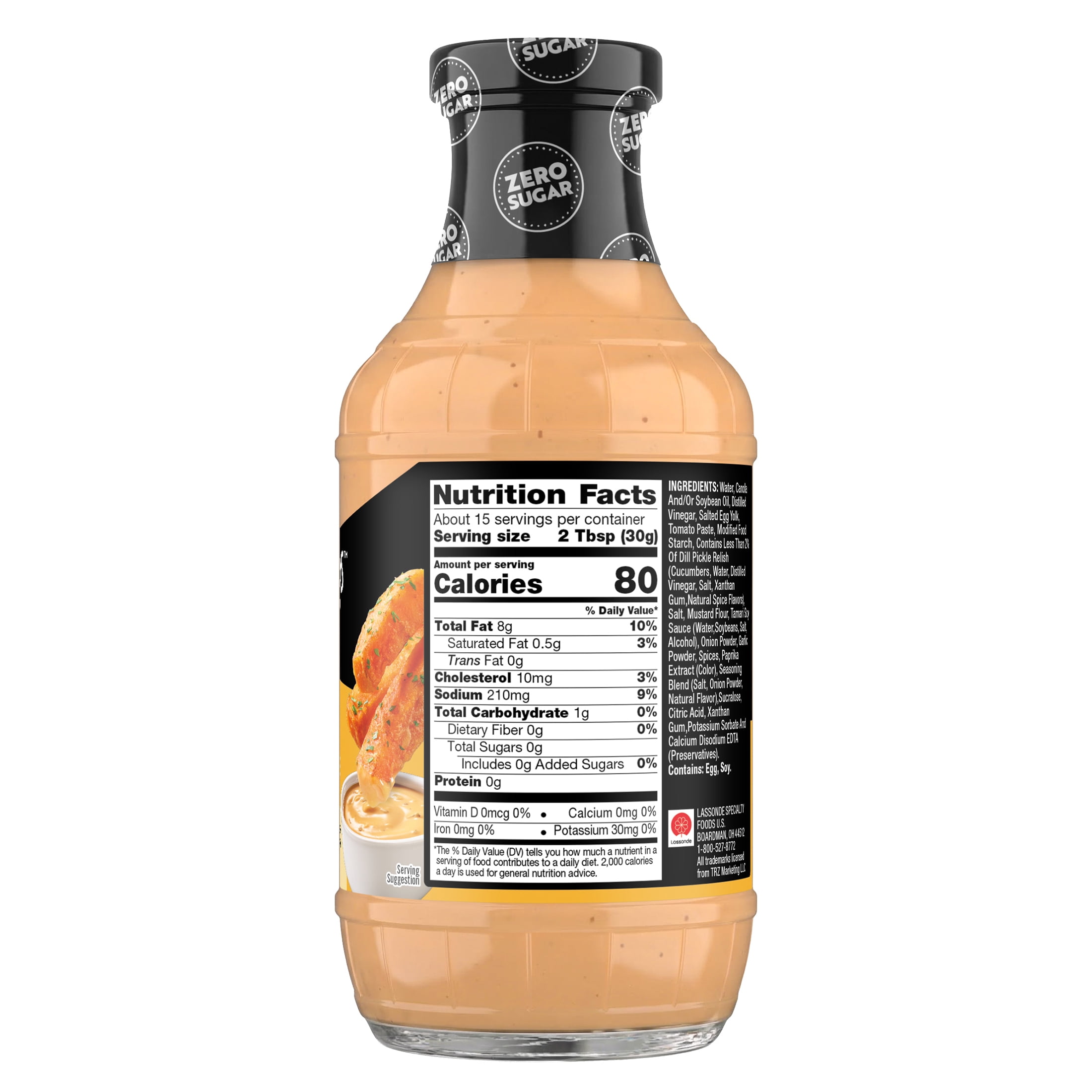 (3 pack) G Hughes Zero Sugar Fancy Fry Dipping Sauce, 16 oz