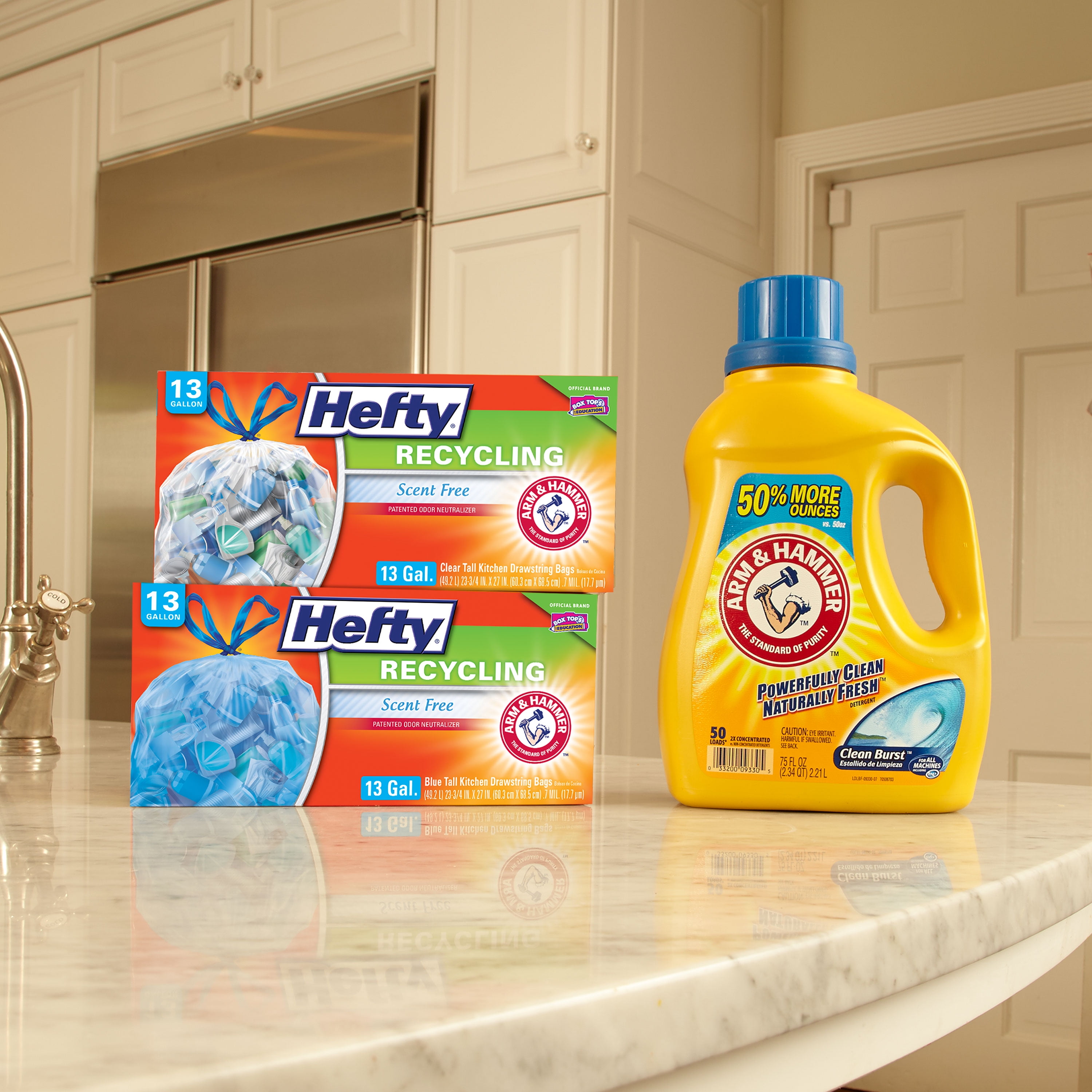 Hefty Recycling Trash Bags