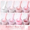 thumbnail image 4 of BORN PRETTY-Base de goma Rosa lechosa para uñas, esmalte de uñas con purpurina, barniz semipermanente, Gel UV autonivelante LED, 15ml, 4 of 4