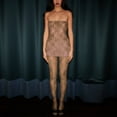 thumbnail image 2 of pbnbp Sexy Lace Breast-Wrapped Dress, Close-Fitting Stockings Suit, Suspender V-Neck Dress, Sleeveless One-Shoulder Mid-Calf Dress Sets, 2 of 7