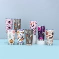 thumbnail image 4 of Halloween Tumbler, Halloween Coffee Tumbler, Stainless Steel Coffee Tumbler, Insulated Tumbler with Straw, Spill Proof Portable Travel Car Cup for Hot and Cold Beverages, 7X3.5 in, 4 of 4