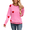 02 Pink, variant on Fall Sweaters for Women 2026 Scalloped Crewneck Pullover Sweaters Lightweight Heart Knit Sweater Tops Shermie
