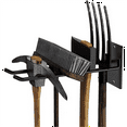 thumbnail image 3 of Heavy Duty Storage Organizer Steel Wall Mount for Garden Tools Shovel Rake Broom Organizer Wall Hook 2pcs, 3 of 6
