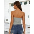 thumbnail image 2 of Women's Bandeau - Basic Strapless Seamless Stretchy Tube Top, 2 of 4