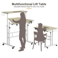 thumbnail image 4 of SogesPower Multifunctional Height Adjustable Computer&Writing Desk, 4 of 7