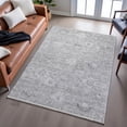 thumbnail image 6 of Addison Rugs Mayfield Premium Machine Washable Transitional Damask Gray Rectangle Rug, 9' x 12', 6 of 6