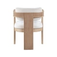 thumbnail image 6 of Meridian Furniture Sacha Cream Velvet Dining Chair, Set of 2, 6 of 9