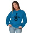 thumbnail image 4 of Scarab Ankh Ancient Egyptian Symbols Sweatshirt for Men or Women Brisco Brands 3X, 4 of 6