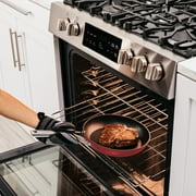 Ninja Foodi NeverStick Essential 11-Piece Cookware Set, Red
