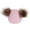 Pink, variant on Lilgiuy Baby Beanie Hat Double Pom Pom Toddler Beanies Knit Infant Winter Hat Caps for Christmas New Year Holiday