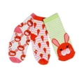 thumbnail image 1 of ZOOCCHINI - 3pair Comfort Terry Socks Bella Bunny - 0-24M, 1 of 1