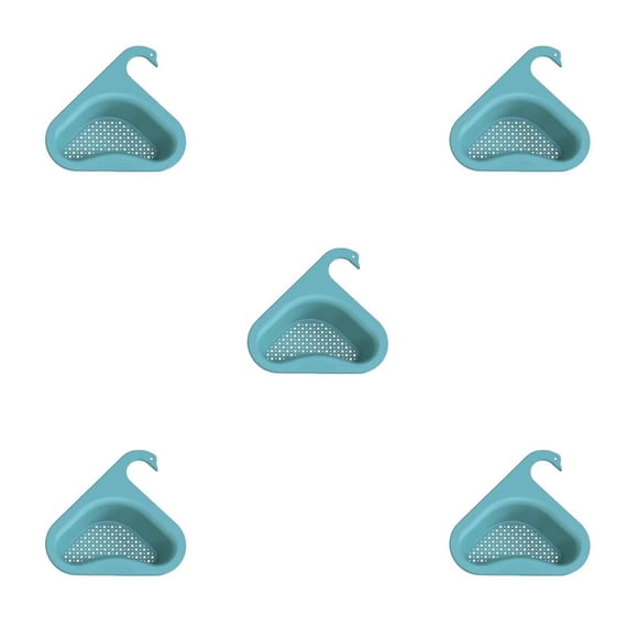 Fregadero de cocina Bewildely de PP cesta de drenaje con forma de Animal colador Triangular para limpieza de verduras