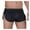 Black, variant on ZhiZhuang Summer Clearance Sale! Men's Ice Silk Boxer Briefs Soft Comfort Pj Bottoms Extreme Mesh Breathable Trunks Underpants with Large Split Sides