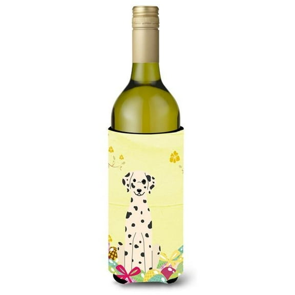 Easter Eggs Dalmatian Wine Bottle Beverge Insulator Hugger