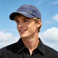 thumbnail image 2 of Embroidered Baseball Cap with Washed Finish, Unisex Soft Top Dad Hat, Adjustable Casual Outdoor Headwear, 2 of 6