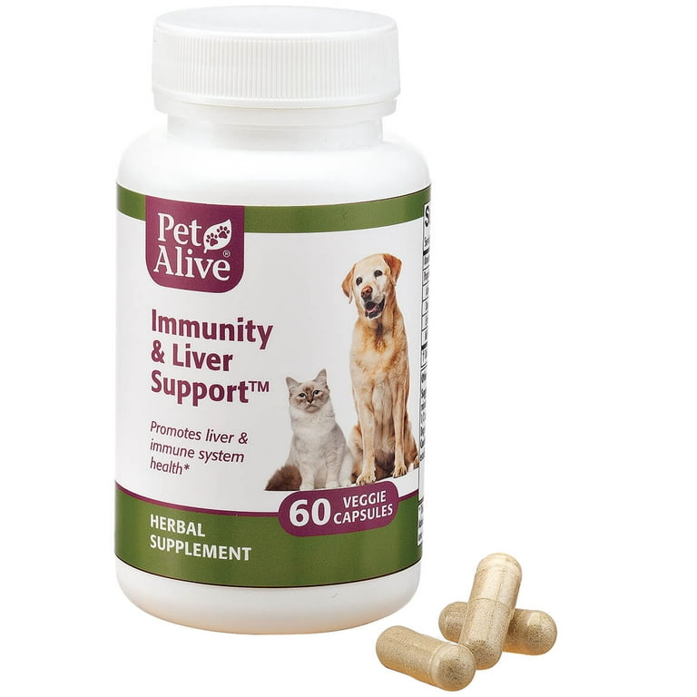 PetAlive Immunity and Liver Support All Natural Herbal