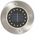 thumbnail image 1 of Luz solar iluminación exterior 16LED luz subterránea 4 piezas de luz cálida, 1 of 5