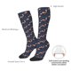 thumbnail image 4 of Fotbe Cartoon Fox Calcetas Divertidas Estampadas para Hombre y Mujer, Calcetas de Algodón hasta la Rodilla para Caminar, Correr, Enfermería y Embarazo, 4 of 6