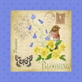 thumbnail image 2 of Maday, Jane 15x15 White Modern Wood Framed Museum Art Print Titled - Blooming Garden IV, 2 of 4