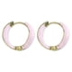 thumbnail image 3 of Wmhnj Pendientes de aro de cobre ligeros para mujer, hipoalergnicos, ideales para uso diario, accesorio verstil para primavera, diseño minimalista y pequeño., 3 of 8