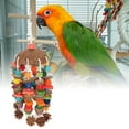 thumbnail image 1 of Chewing Toys, Boredom Reduction Bird Chewing Toy Interesting Mixed Colors  For Balcony For Courtyard, 1 of 8