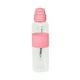 thumbnail image 2 of Vaso de agua deportivo de verano para mujer, vaso de plástico portátil irrompible, gran capacidad, vaso con pajita para estudiantes, pequeño, 420 ml, 2 of 2