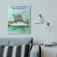 thumbnail image 3 of Stupell Industries Contemporary Fishing Days Ending in Y Canvas Art, 30 x 40, by Gary Patterson, 3 of 7