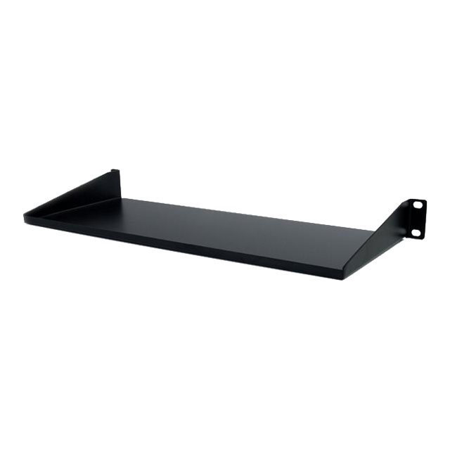StarTech.com 1U Server Rack Cabinet Shelf, 7 Po Deep Fixed Cantilever Tray, Rackmount Shelf for 19 Pouces AV/Data/Network Equipment Enclosure with Cage Nuts & Screws, 33lbs Weight Capacity 1U Rack Shelf 7 Pouces Deep (CABSHELF1U) - Étagère de Rack - Noir - 1U - 19 Pouces - pour P/N : RK12OD2, RK2537BKM, RK3236BKF, RK4236BKB,
