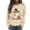 Y138-Khaki, variant on PRfgtbd Halloween Sweatshirt for Women Ghost Pumpkin Long Sleeve Crewneck Sweatshirts Graphic Pullover Tops Fall Clothes