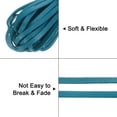 thumbnail image 3 of Flat Leather Cord, 5.5 Yard 4mm Leather String Strips for DIY Crafts, Lake Blue, 3 of 6