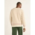 thumbnail image 4 of Free Assembly Men's Nordic Stitch Crewneck Sweater, Midweight, Sizes XS-3XL, 4 of 6