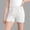 White, variant on Girls Spandex Ruffle Bike Shorts Nylon Stretch Gray Yoga Shorts Pull On Casual Play Shorts for Kids Big Girl Ages 4-13,Size 12-13 T