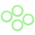 thumbnail image 1 of 4Pcs 10 Inch ATV Wheel Trim Hub  Decor Rim Cap Wheel Rim Cover Decoration Plastic Scratch Proof Sporty Look for Go Kart, 1 of 7