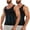 2 Packs: Black+Black, variant on Gynecomastia Compression Shirts for Men, Tank Top Body Shaper, Fajas para Hombres, Slimming Undershirt