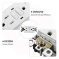 JIMING GFCI Outlet Ground Fault Household Receptacle Electric Outlet