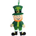 thumbnail image 3 of Happy St. Patrick's Day Jointed Felt Leprechaun, 3 of 5