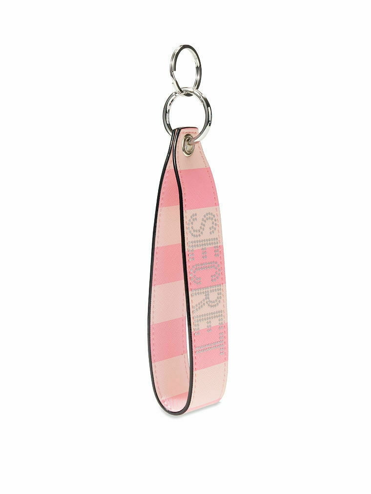 Victoria's Secret Iconic Wristlet Stripe Key Fob (Pink) At Nykaa, Best Beauty Products Online