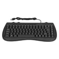 thumbnail image 3 of Wired Keyboard, Ergonomically Adjustable Mini Keyboard Simply Use  For Laptop For Desktop Computers English,Arabic, 3 of 8