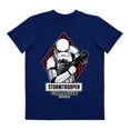 thumbnail image 1 of Playera Para Niño Lucasfilm Star Wars Cuello Redondo Manga Corta Talla 4 Azul Marino, 1 of 1
