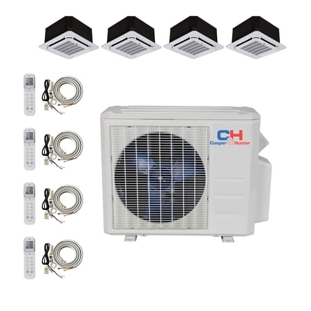 Cooper & Hunter Mini Split AC Heat Pump Multi 4 Zone 9000 9000 9000 9000 BTU 23 Seer
