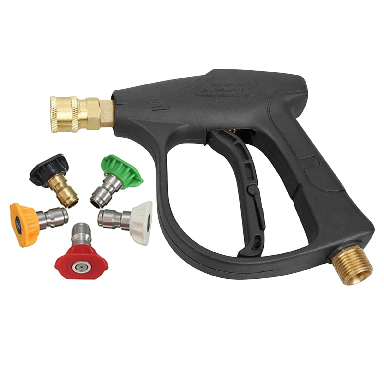 Car Washer Gun 3000 PSI High Pressure Washer Gun With 5 Nozzles for Car washers