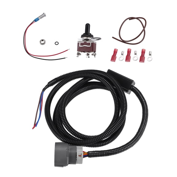 Unique Bargains 1 Set Motorcycle Manual Shift Transmission Case Repalcement for 4L80E 1994-Up Black