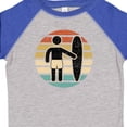 thumbnail image 4 of Inktastic Surfing Retro Sunset for Surfer Boys or Girls Toddler T-Shirt, 4 of 5